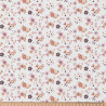 Printed Cotton YZOA White / Pink Tones